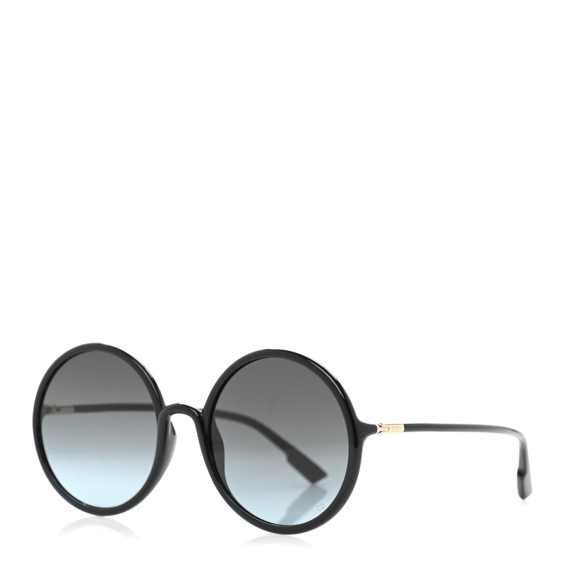  Christian Dior Hypnotic 1 Round Sunglasses Black
