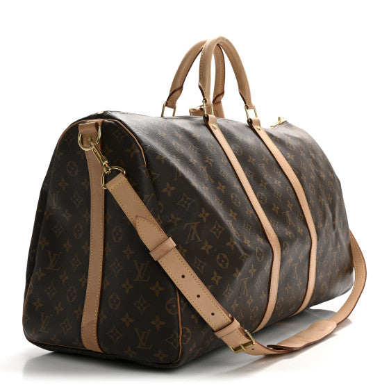 Louis Vuitton Monogram Keepall Bandouliere 55 Image 2