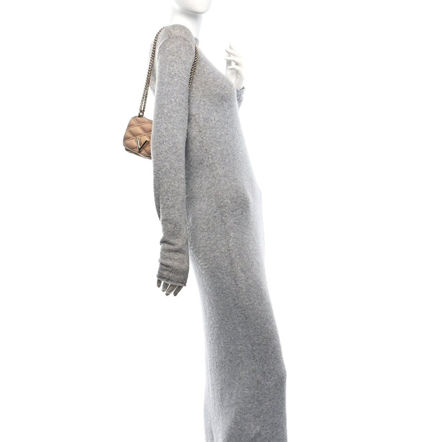 Louis Vuitton Lambskin Malletage Pico GO-14 Beige Pink Image 2