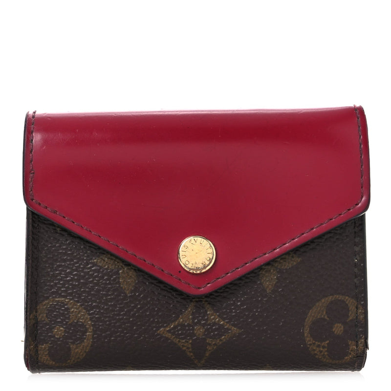  Louis Vuitton Monogram Zoe Wallet Fuchsia