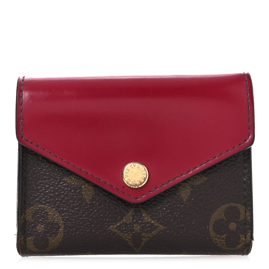 Louis Vuitton Monogram Zoe Wallet Fuchsia Image 1