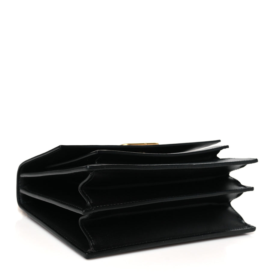 Balenciaga Box Calfskin S Sharp Chain Shoulder Bag Black Image 4