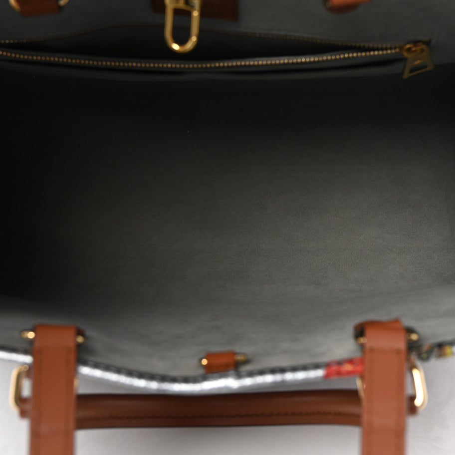 Louis Vuitton Monogram LV Garden OnTheGo MM Silver Image 5