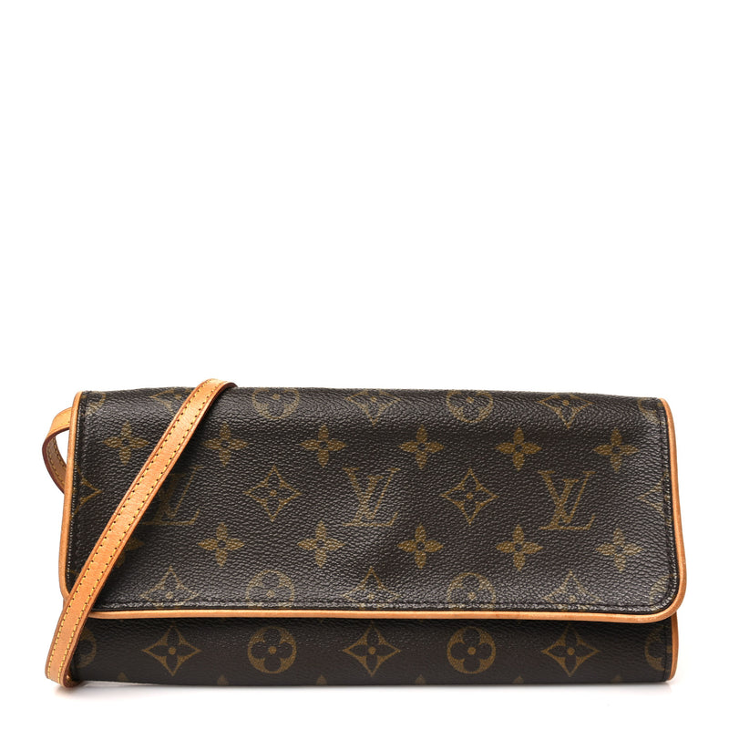  Louis Vuitton Monogram Pochette Twin GM