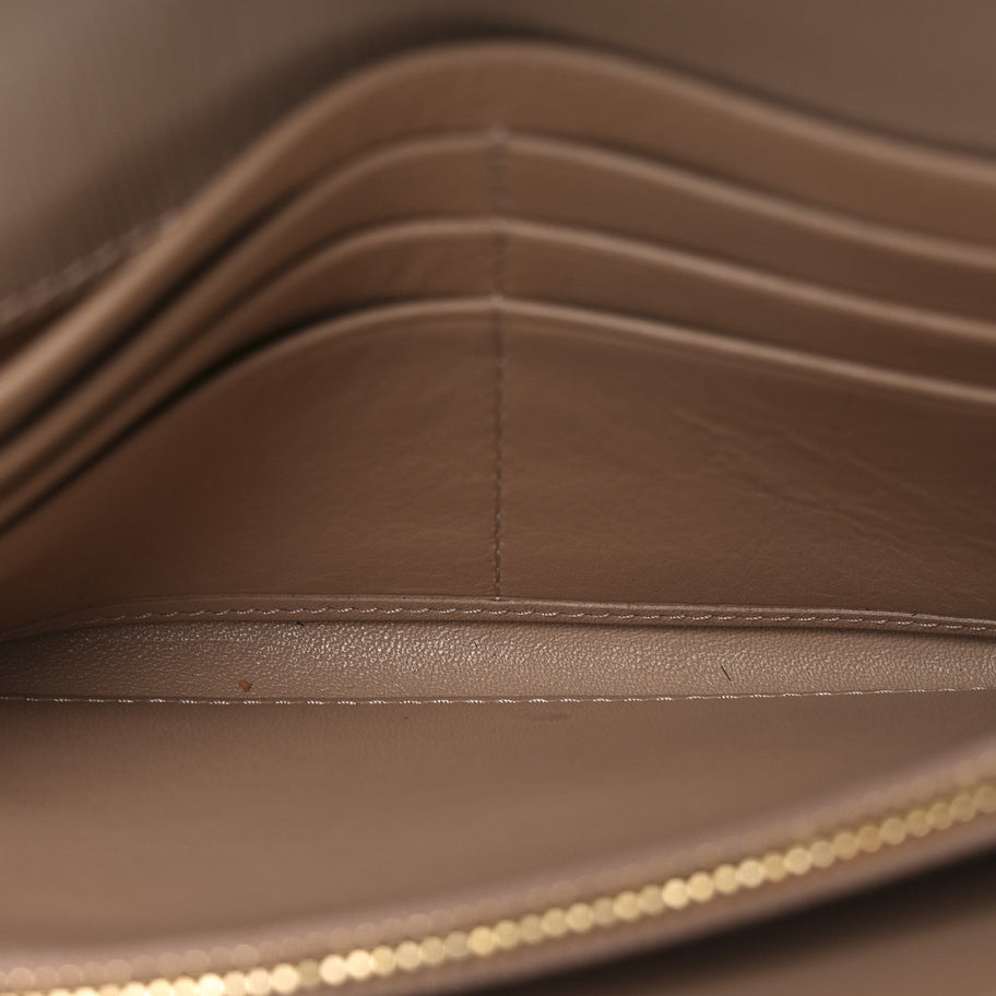 Prada Vitello Move Continental Flap Travel Wallet Cammeo Image 4