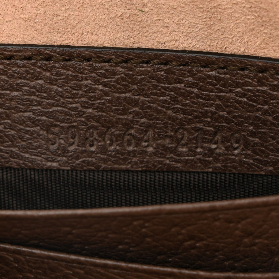 Gucci GG Supreme Monogram Web Mini Ophidia GG Bag Brown Image 7