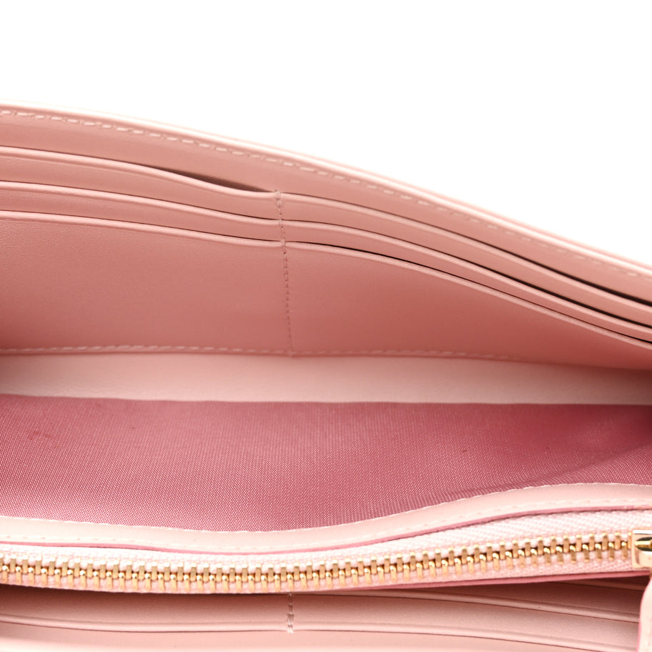 MCM Visetos Large Patricia Wallet On Chain Soft Pink Image 5