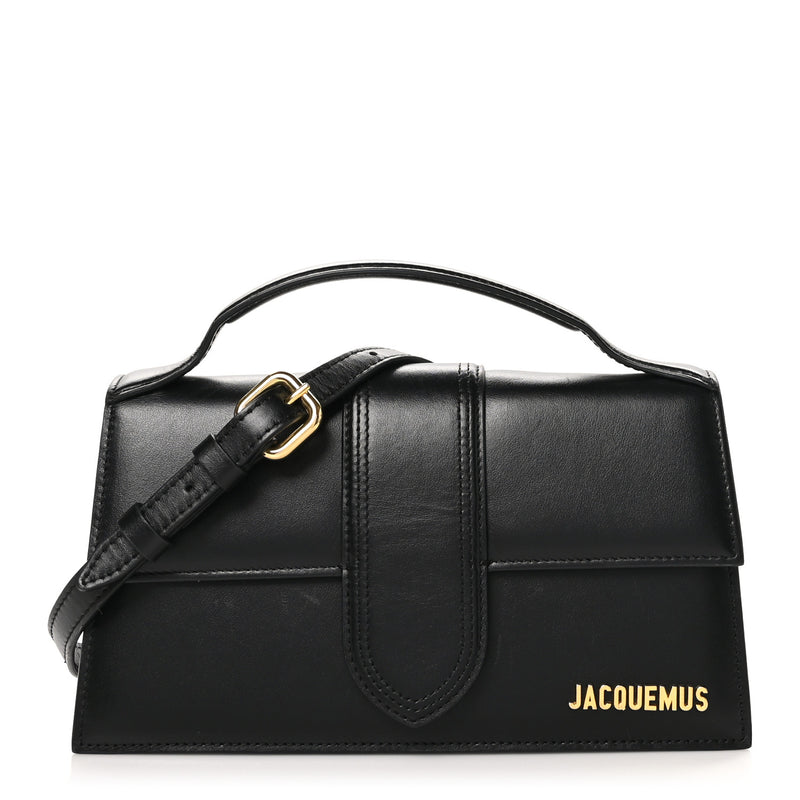  Jacquemus Smooth Calfskin Le Grand Bambino Black
