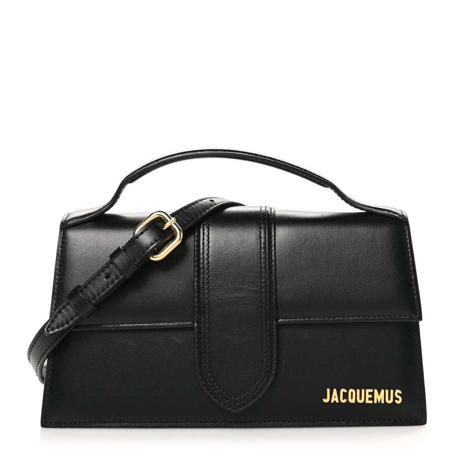 Jacquemus Smooth Calfskin Le Grand Bambino Black Image 1