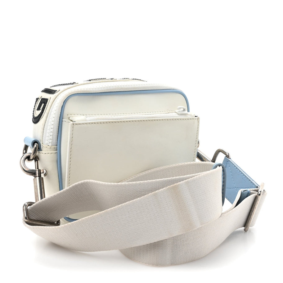 Givenchy Calfskin MC3 Crossbody Bag White Blue Black Image 3