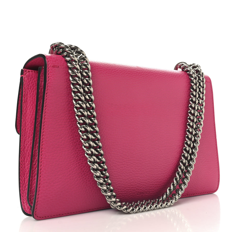 Gucci Dollar Calfskin Small Dionysus Shoulder Bag Box Pink Image 3