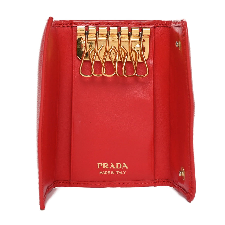 Prada Vitello Move 6 Key Holder Lacca Image 5