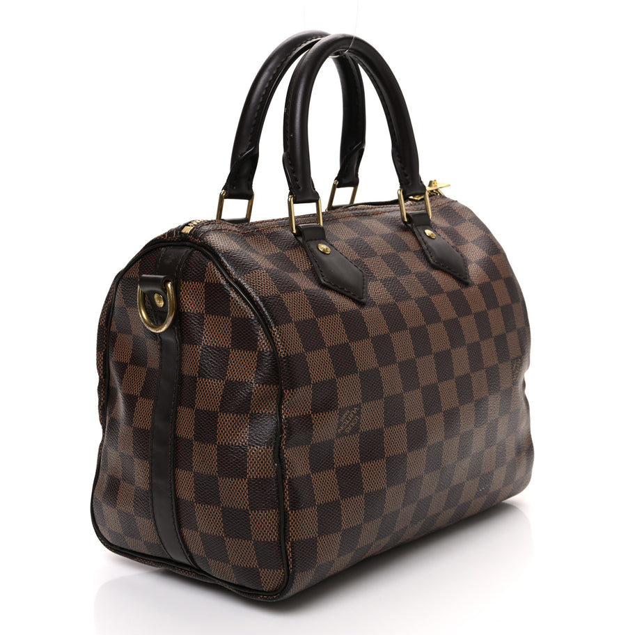 Louis Vuitton Damier Ebene Speedy Bandouliere 25 Image 3