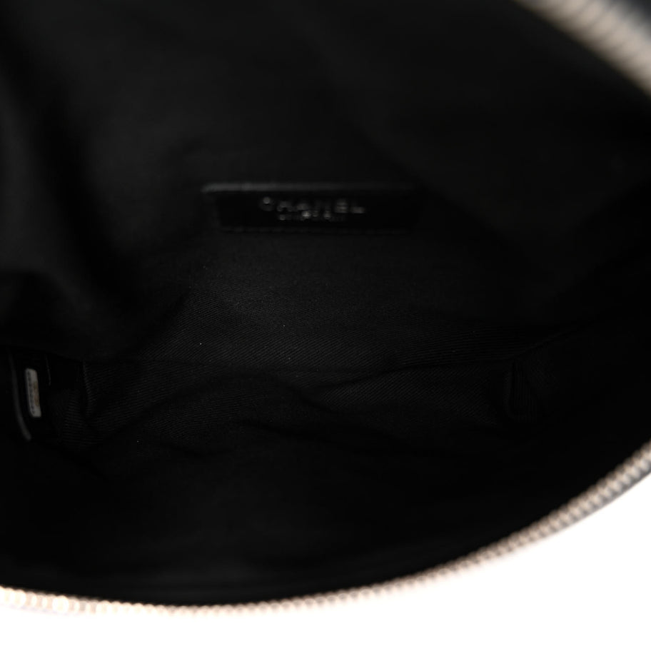 Chanel Calfskin Quilted Waist Belt Bag Black Image 5