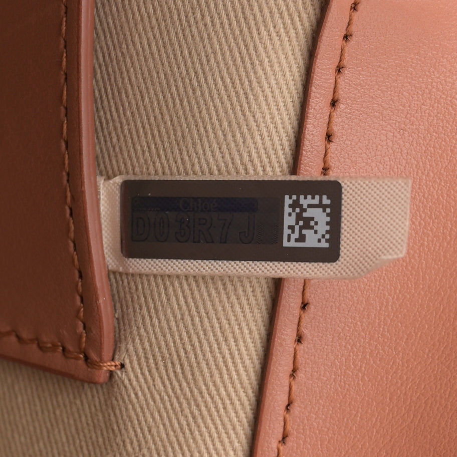 Chloe Calfskin Small Tess Bag Muted Brown Image 7