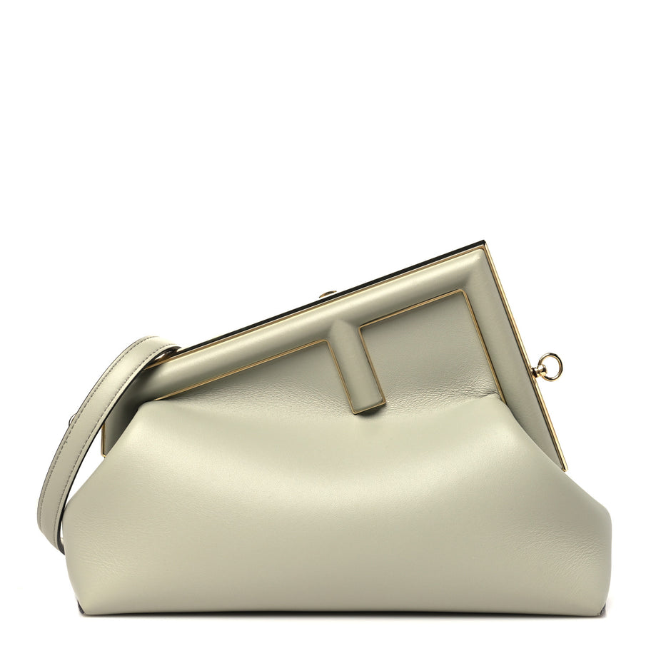 Fendi Shiny Nappa Midi First Green Tea Image 1
