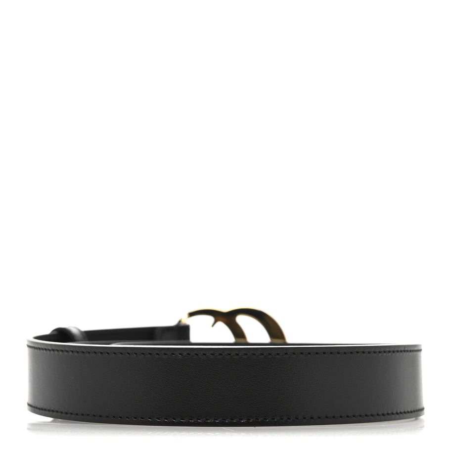 Gucci Calfskin Double G 30mm Belt 90 36 Black Image 2