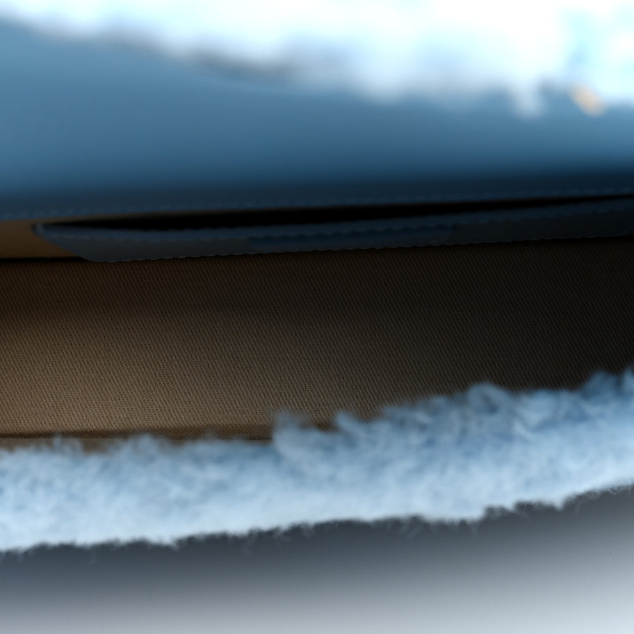 Jacquemus Shearling Le Bambidou Light Blue Image 5