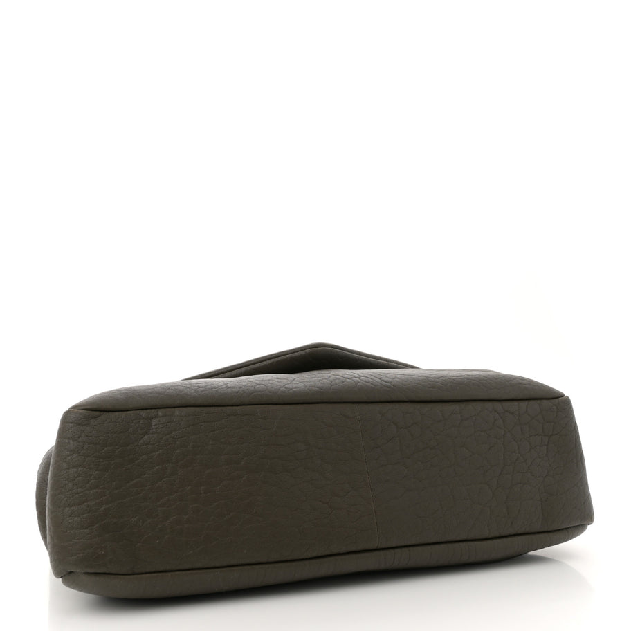 Saint Laurent Grained Lambskin Large Calypso Light Musk Image 4