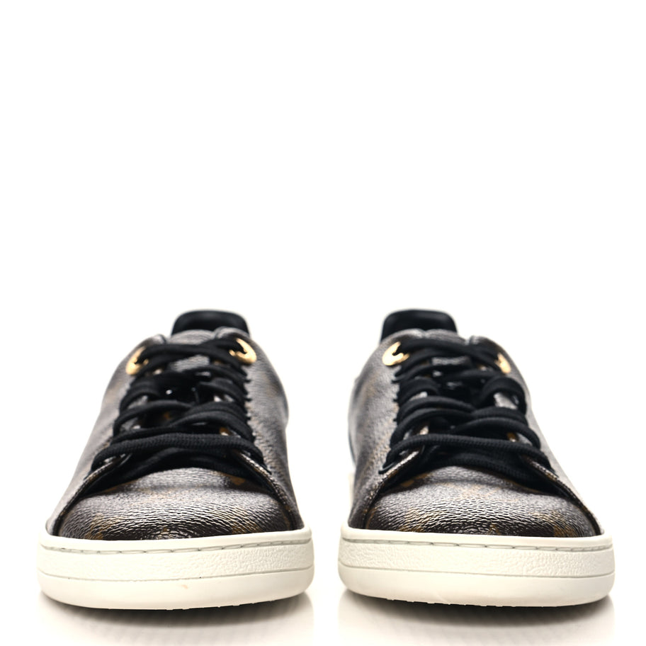 Louis Vuitton Patent Monogram Frontrow Sneakers Image 3
