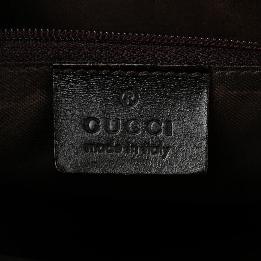 Gucci GG Monogram Tote Dark Brown Image 7