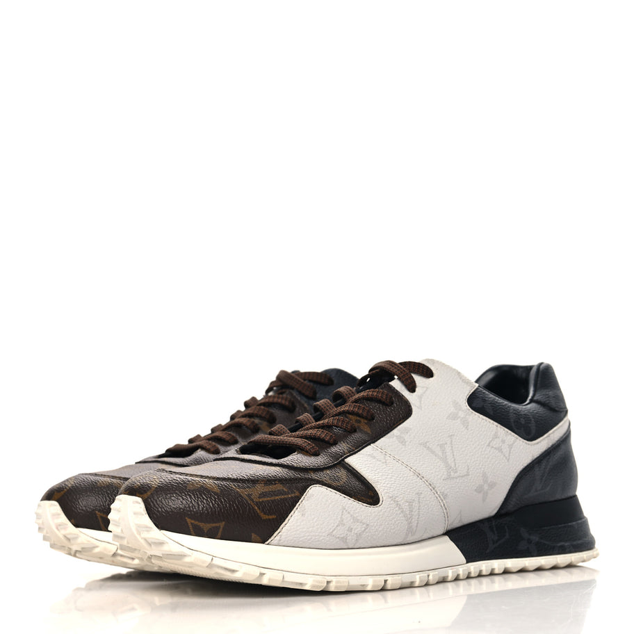 Louis Vuitton Monogram Mix Mens Run Away Sneakers Ebene Image 4