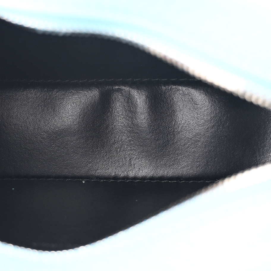 Balenciaga Calfskin XS Everyday Camera Bag Baby Blue Black Image 5