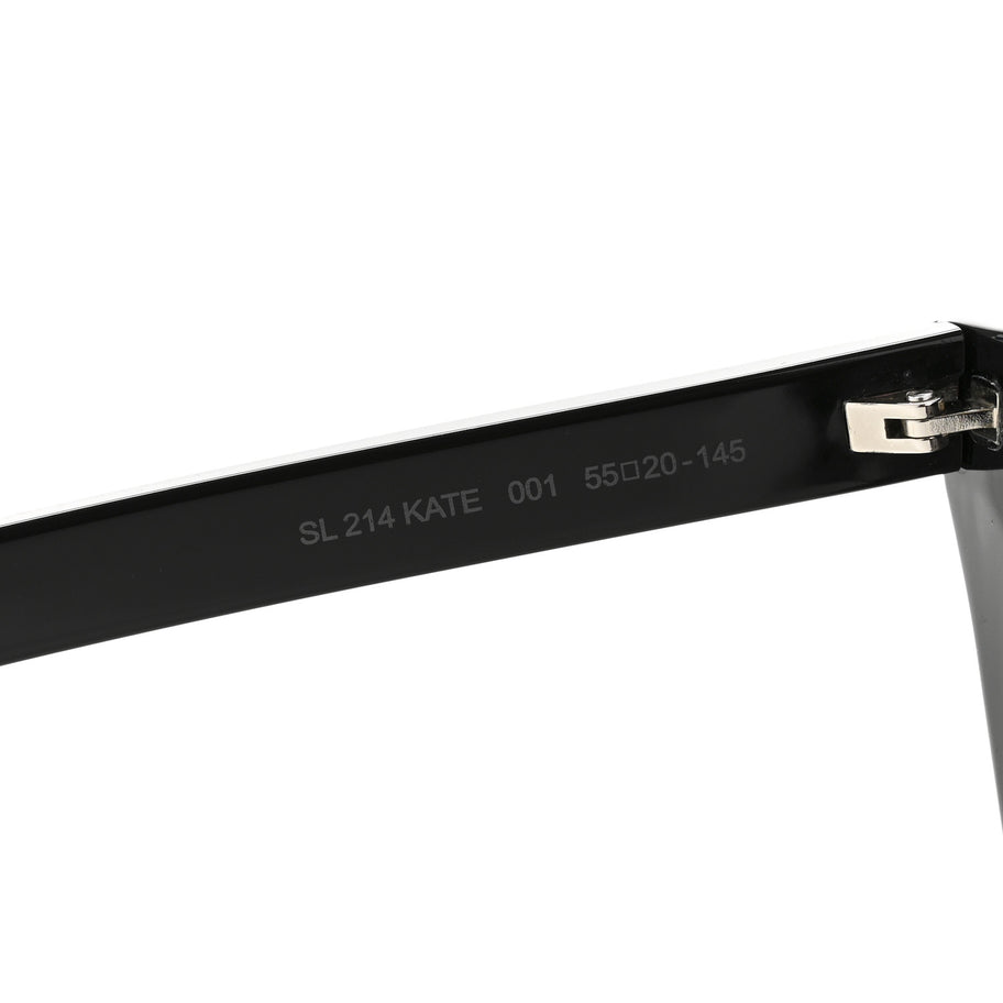 Saint Laurent New Wave SL214 Kate Cat Sunglasses Black Image 7