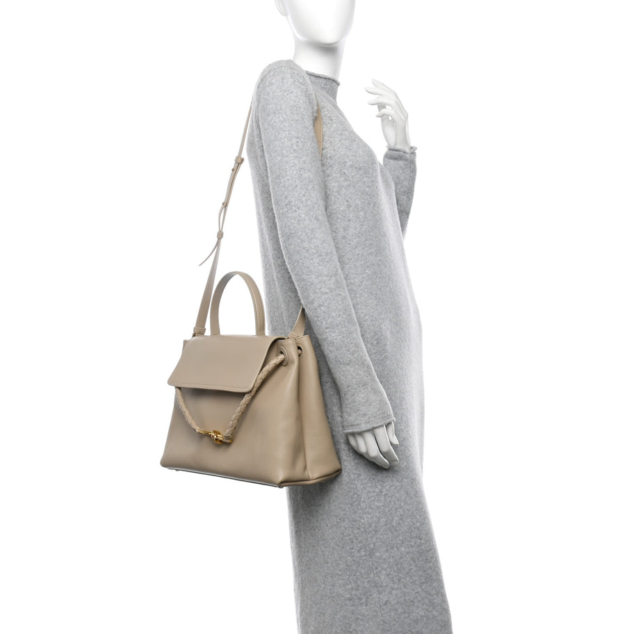 Bottega Veneta Silky Calfskin Medium Ciao Ciao Ecru Image 2