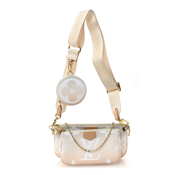 Louis Vuitton Monogram Giant By The Pool Multi Pochette Accessories Brume Image 1