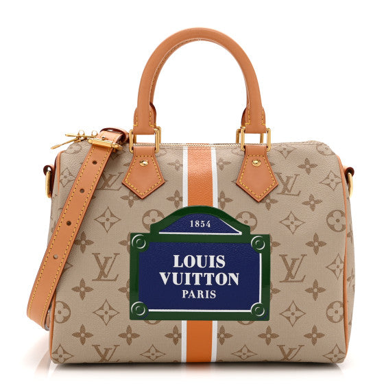  Louis Vuitton Monopaname Speedy Bandouliere 25 Beige Ocher / BW1886775