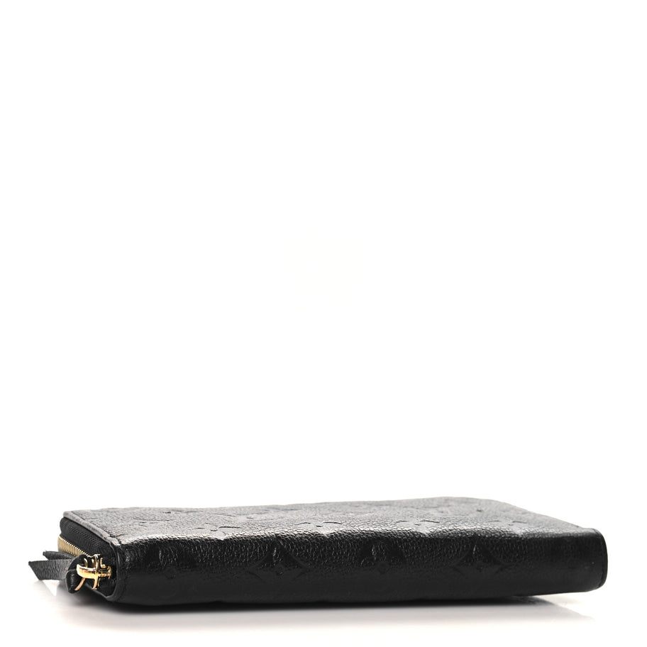 Louis Vuitton Empreinte Clemence Wallet Black Image 4
