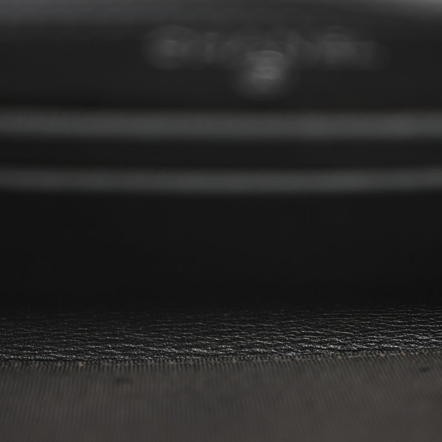 Chanel Iridescent Caviar Quilted Small Boy Zip Around Wallet Grey Image 5