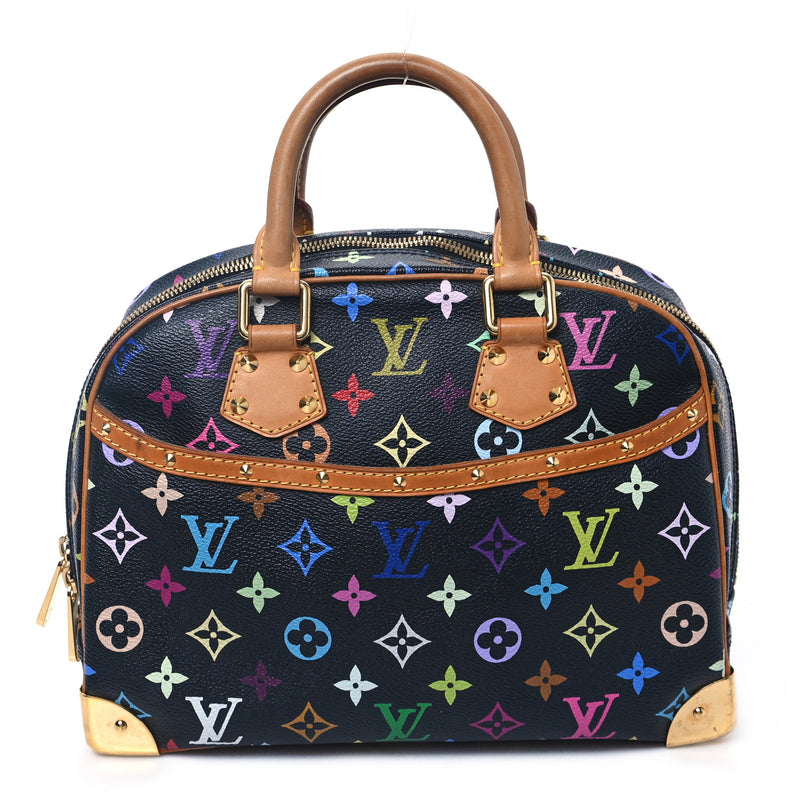  Louis Vuitton Monogram Multicolor Trouville Black