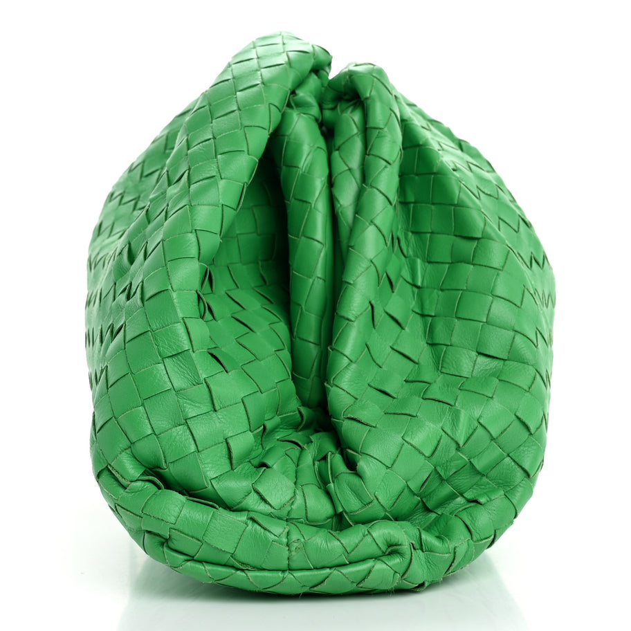 Bottega Veneta Nappa Maxi Intrecciato The Pouch Oversized Clutch Parakeet Image 6