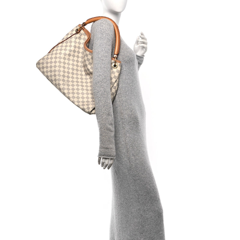  Louis Vuitton Damier Azur Artsy MM