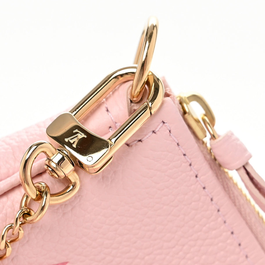 Louis Vuitton Empreinte Monogram Giant By The Pool Mini Pochette Accessories Bouton De Rose Image 7