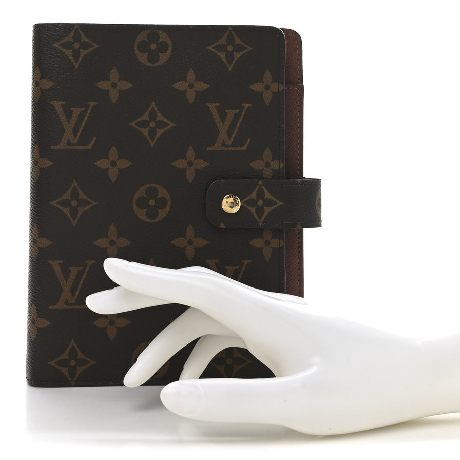 Louis Vuitton Monogram Medium Ring Agenda Cover Image 2