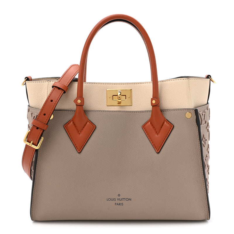  Louis Vuitton Calfskin Monogram Tufting On My Side Galet