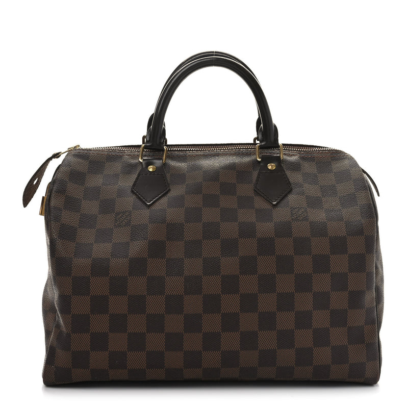  Louis Vuitton Damier Ebene Speedy 30