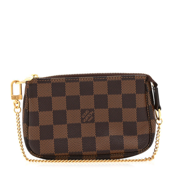  Louis Vuitton Damier Ebene Mini Pochette Accessories