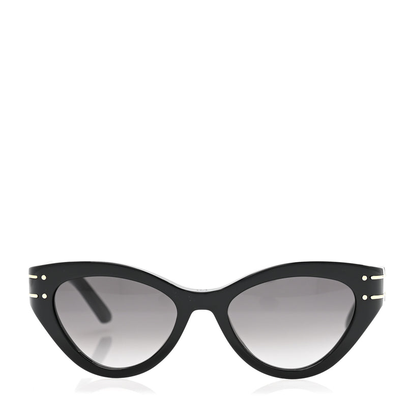  Christian Dior Diorsignature B7I Butterfly Sunglasses Black