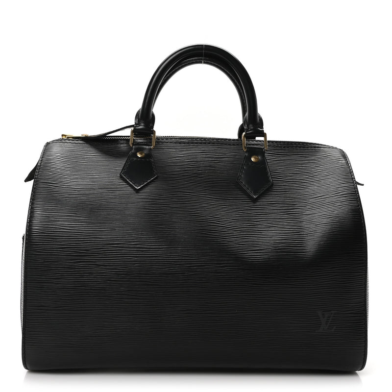  Louis Vuitton Epi Speedy 30 Black