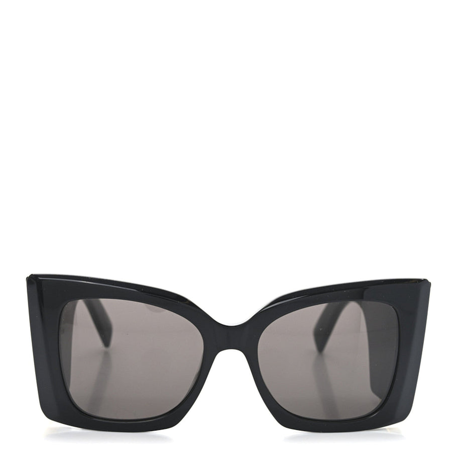 Saint Laurent Acetate Blaze Sunglasses SL M119 Black Image 2