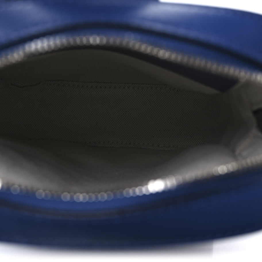 Gucci Calfskin GG Tennis Embossed Sling Backpack Blue Image 5