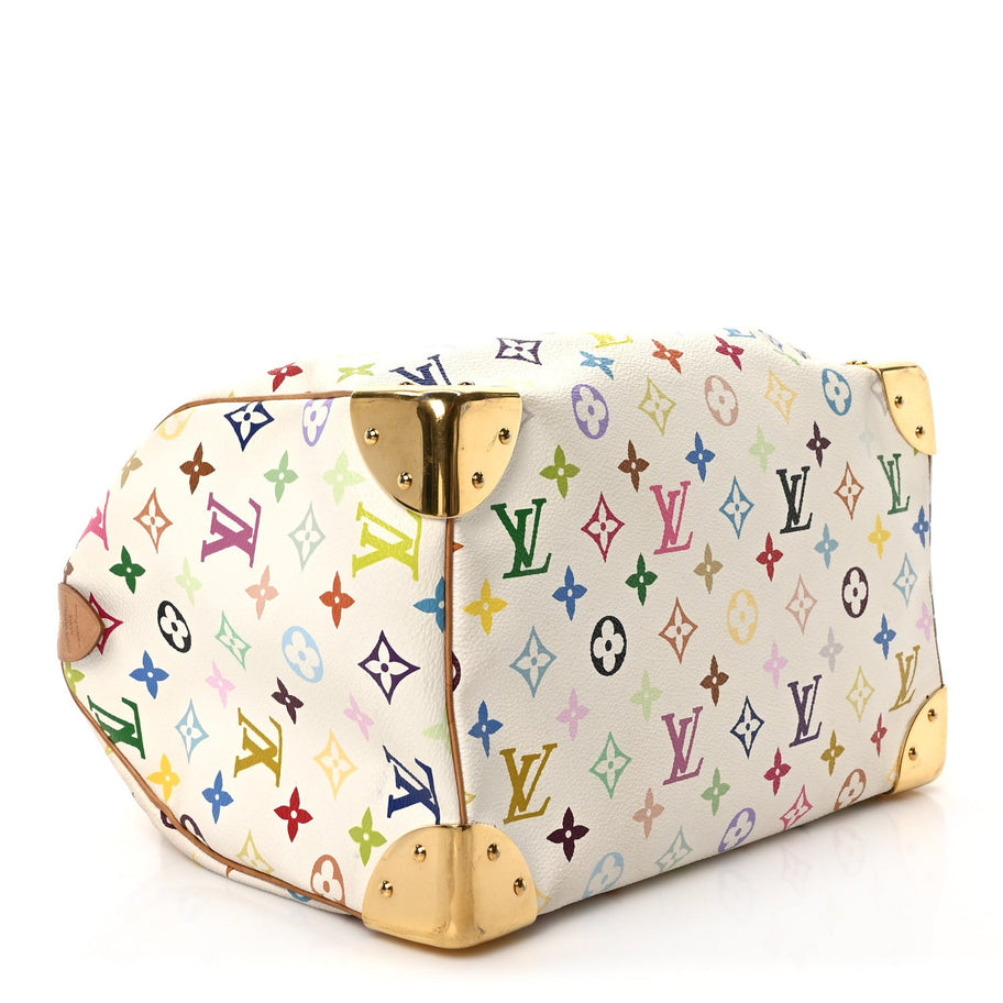 Louis Vuitton Monogram Speedy 30 White Image 4