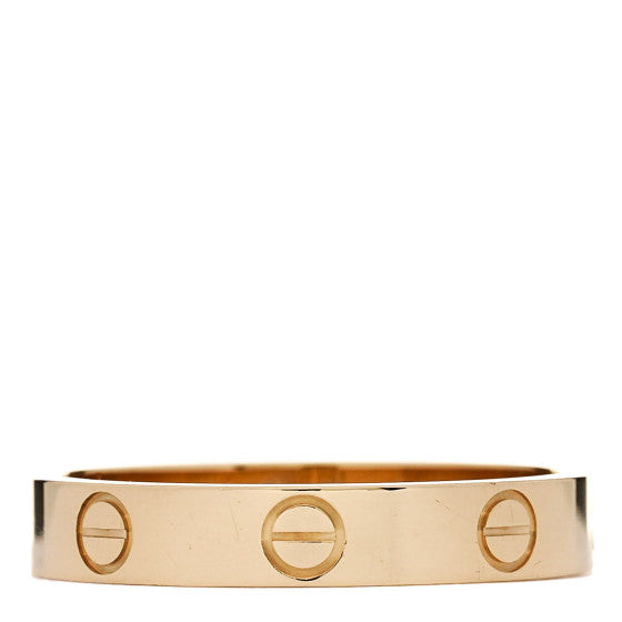 Cartier 18K Yellow Gold 3.5mm LOVE Wedding Band Ring 57 8 Image 1