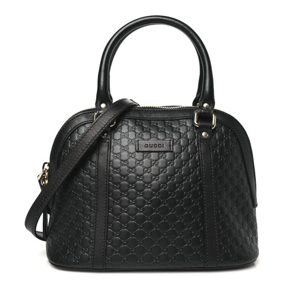 Gucci Microguccissima Mini Dome Bag Black Image 1