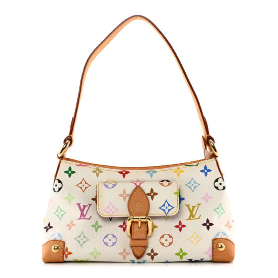  Louis Vuitton Monogram Multicolor Eliza White