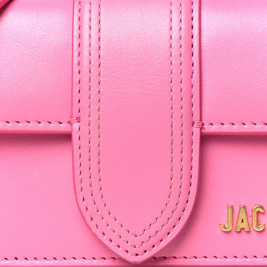 Jacquemus Smooth Calfskin Le Bambino Pink Image 7